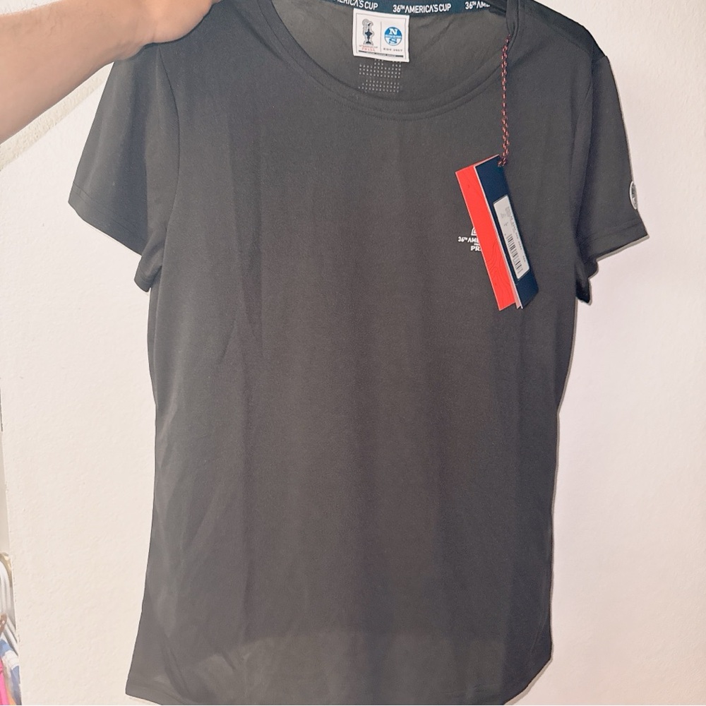 North Sails Black Short Sleeve Men's Tee